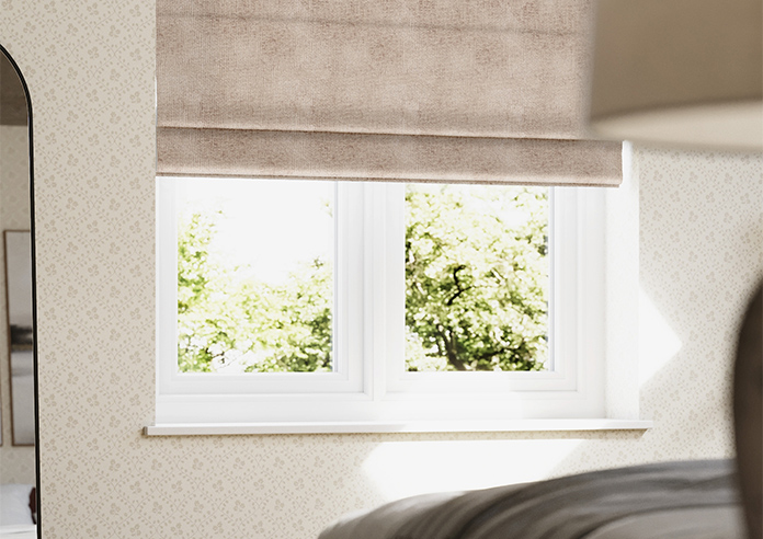 Rya, Soft Peach - Roman Blind - Image 5
